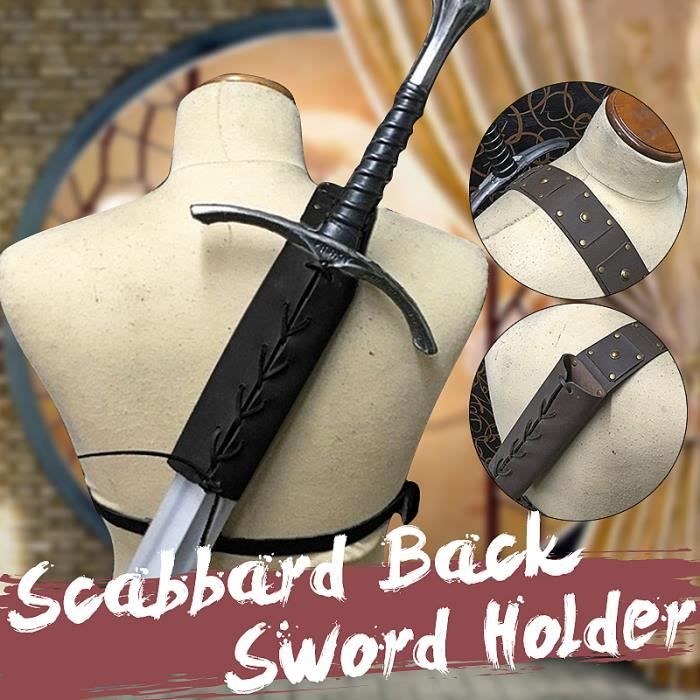 Générique Ceinture D'épée Médiévale, Porte-Épée De Ceinture en Cuir