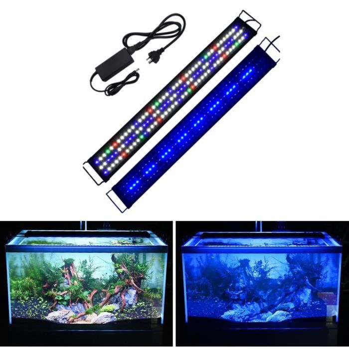 Comparer les prix de Éclairage Aquarium LED 90CM - HSTURYZ - Pour Poisson Plantes Aquatiques - Étanche IP68