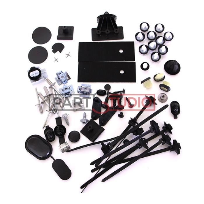 Kit D Agrafes Pour Portes Renault Clio 4 Iv De 10 12 A 09 16 Cdiscount Auto