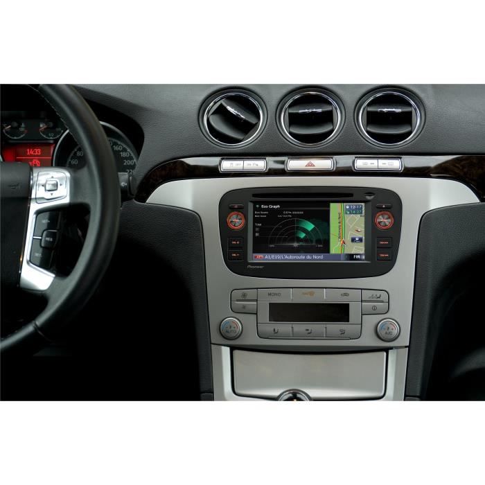 Façade Autoradio Double DIN Pioneer Pour Citroën Jumper, Fiat Ducato, Peugeot Boxer 2006+
