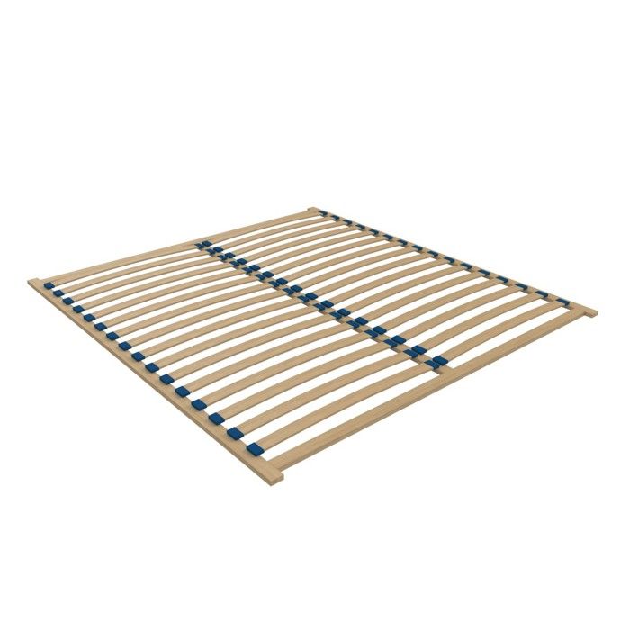 Sommier à poser 180x200 – 16 lattes – Structure bois – Sommier double confortable et robuste Sommier à poser 180x200 – 16 lattes – Structure bois – Sommier double confortable et robuste