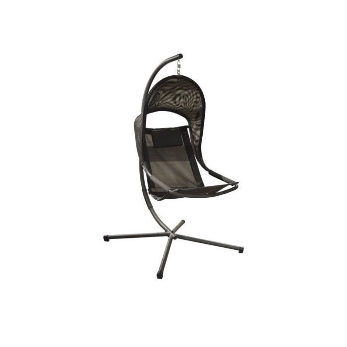 Fauteuil suspendu - PROLOISIRS - Enya - Acier - TPEP - Jardin extérieur - 1 place Fauteuil suspendu - PROLOISIRS - Enya - Acier - TPEP - Jardin extérieur - 1 place