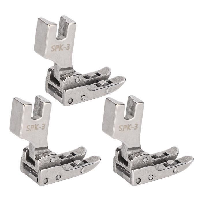 Lot De 2 Pieds Presseur Universels Pour Machine à Coudre - Compatible Singer, Brother, Janome