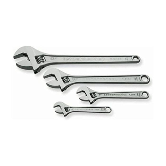 Rothenberger Clé Ajustable Grande Ouverture 6" (150 Mm) – Robuste Et Précise, Fabriquée En Allemagne