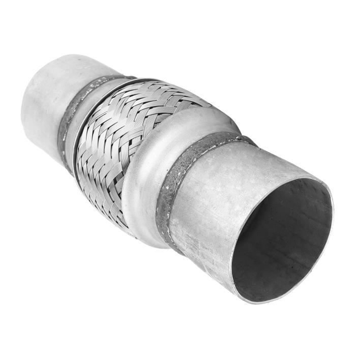 Flexible Pour Echappement 300 Cm,Voiture Tuyau D'Echappement, Tuyau D Tuyau Dchappement De Chauffage De Voiture Tuyau Dvent De Gaz Diesel Avec Deux Pinces En Acier Inoxydable 69263173