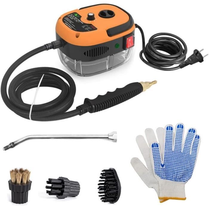 Nettoyeur Vapeur Manuel 2500W - Réservoir 1600ml, 3 Niveaux De Vapeur - Pour Cuisine, Salle De Bain, Carrelage - 6