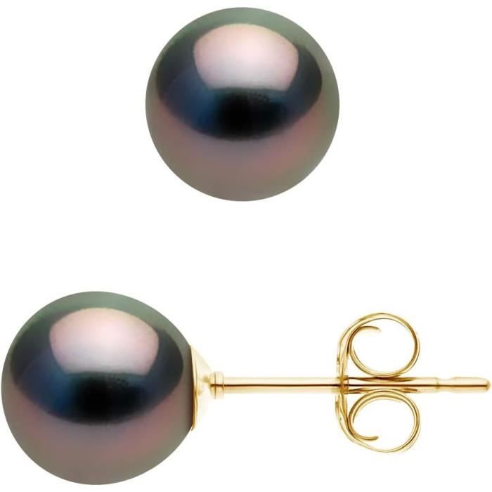 Orecchini con perle | perle di Tahiti | perle Polinesia | perle di