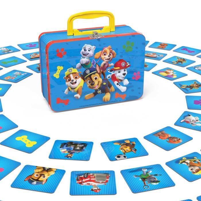 Jeu de Mémoire Spin Master 6066827paw patrol – 72 Cartes, 2 à 4 Joueurs, Dès 3 Ans