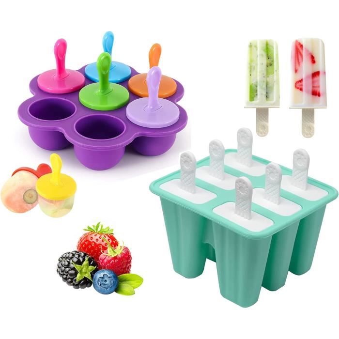 Moules À Glace À Popsicle - TRAHOO - Réutilisables - Vert - Achat