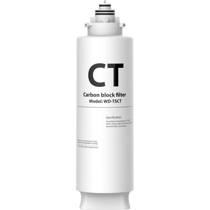 Système Filtration Eau Waterdrop AS13 - 5+1 Étapes - 30000L - Acier Inox - Certifié NSF/ANSI 42