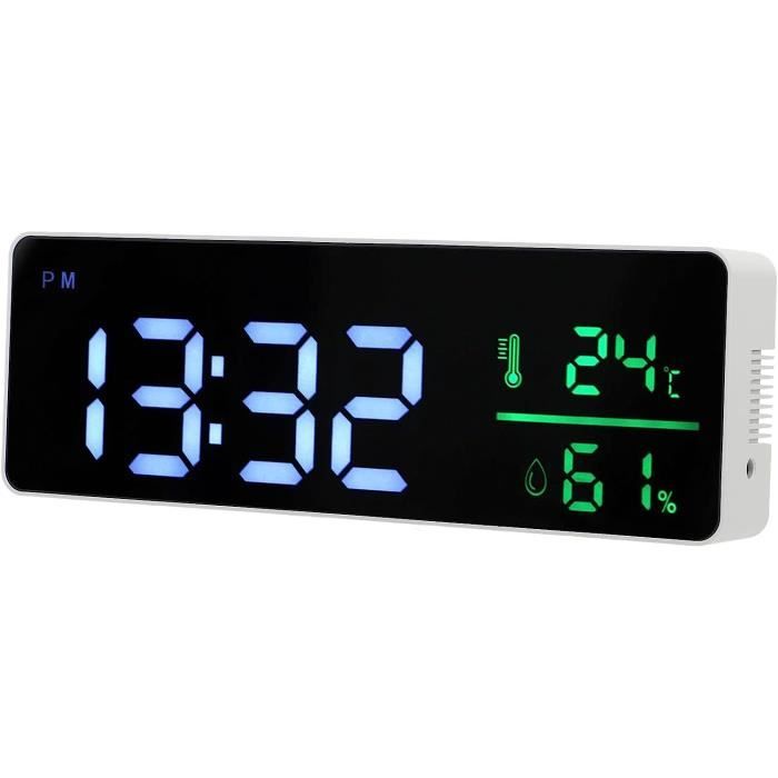 Kit électronique Horloge Numérique DIY – À Assembler Soi-même – Affichage LED, Température, Réveil – Sans Substances Nocives Kit Horloge Numérique Diy