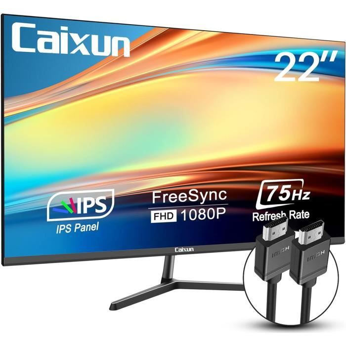 Ecran PC incurvé - PHILIPS 241E1SCA - 24 FHD - Dalle VA - 4ms - 75Hz VGA / HDMI - FreeSync - Informatique