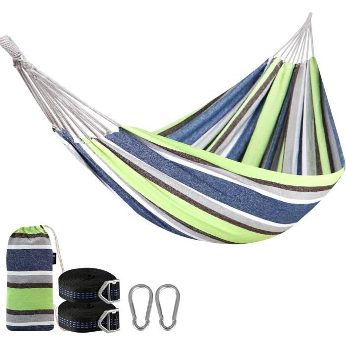 Hamac ENO SingleNest Bleu - Avec Suspension Atlas - Occasion Doux - Camping