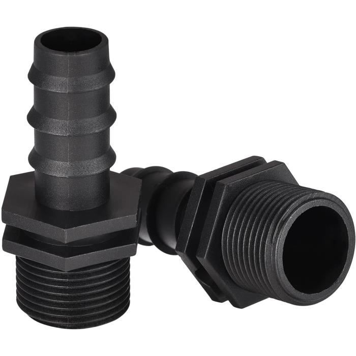 Tuyau De Piscine 10m 38mm Noir Flexible Avec Manchons De Séparation