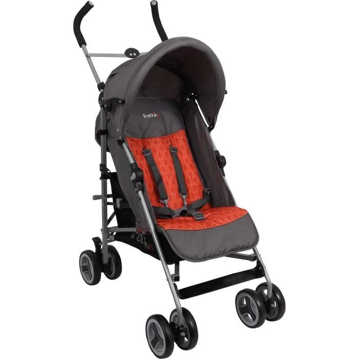 poussette canne avec guidon