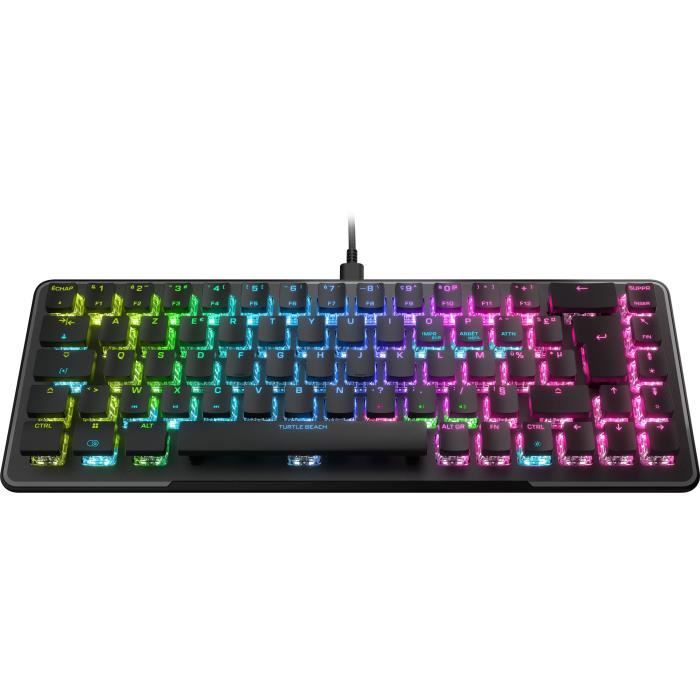 Clavier gaming optique et mécanique filaire Turtle Beach® – Vulcan II Mini – Noir