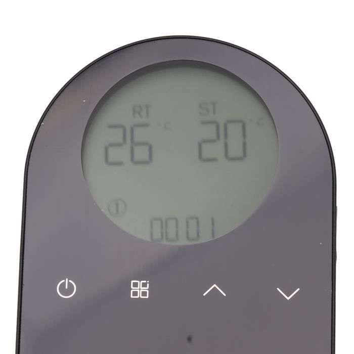 Thermostat Numérique Prise 230V - Capteur étanche - Chauffage/refroidissement - Pour Aquarium, Serre, Brassage