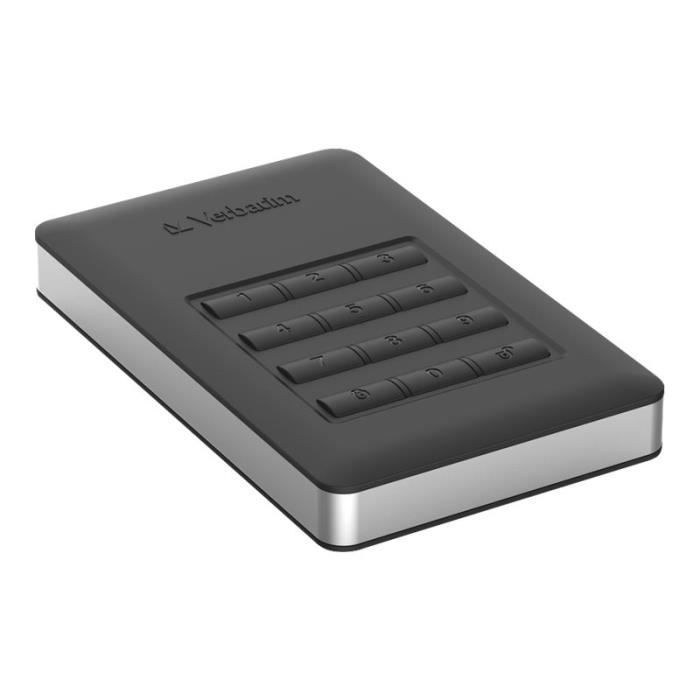 Verbatim Disque portable SSD Store ?n? Go avec accès par clavier Neuf - vue 5
