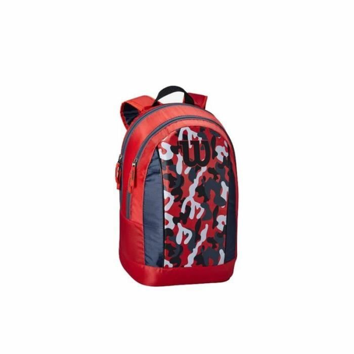 wilson sac à dos tennis junior, jusqu`à 2 raquettes, polyester - wr8017704001