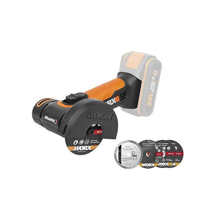 Kit mini meuleuse d'angle Norton avec accessoires