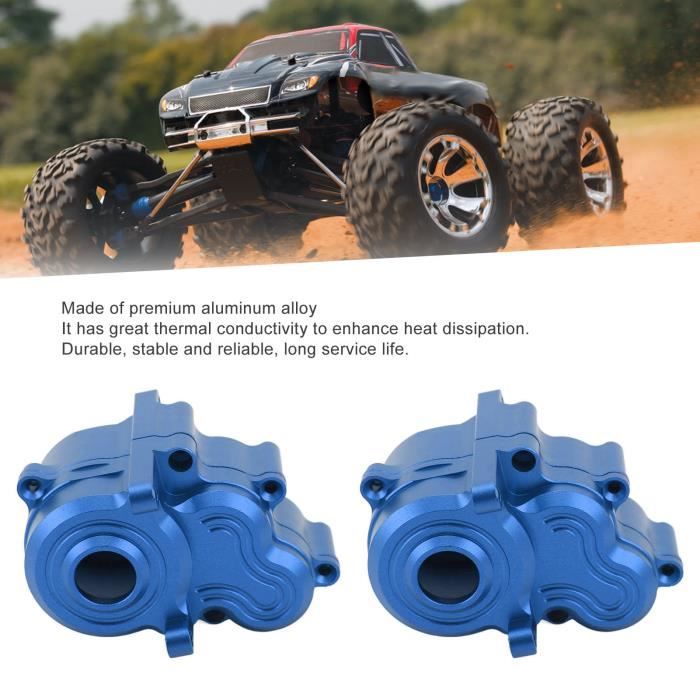 Couvercle De Boîte De Vitesses Arrière En Métal RC Pour LOSI MiniT 2.0 2WD 1/18 RC Stadium Truck Upgrades Parts Noir 95052804