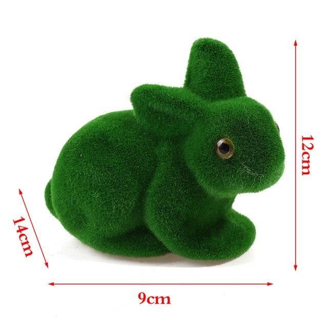 AniPlants - Chien Pipi - Décoration De Jardin - 50 Cm - Statue De Gazon Artificiel - Résistant Aux Intempéries - Rose - Sculpture