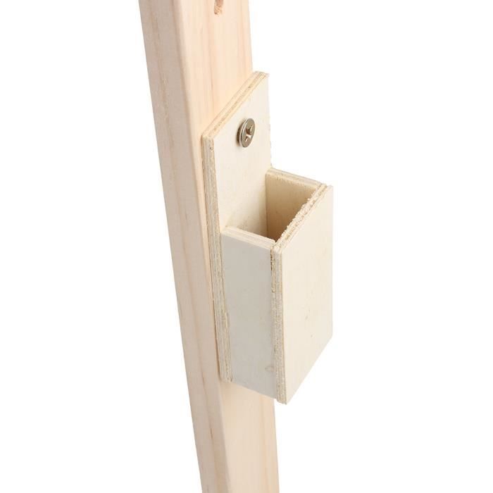 Cadre à Broder En Bois Naturel - Pour Point De Croix, Tapisserie - 35 Cm Avec Baguette - Pin Poli Lisse