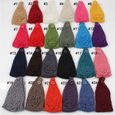 3 -Bandeau chaud en laine tricoté pour femme adulte, serre tête, serre tête, oreillette, collection automne hiver-1