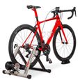 Rouleau vélo ROB-15, pliable, 6 niveaux de résistance, compatible avec les roues de 26'' à 29'' (667mm - 740mm) - FITFIU Fitness-1