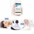 PT22977-BabyPhone vidéo Multifonctions 720P HD Wifi sans fil IP Baby Monitor Ecoute bébé vidéo-1