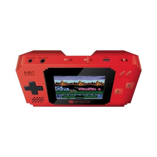 Game Box Red : Console de Jeux Portable avec 400 Jeux Retro Vintage  Batterie Rechargeable Connection TV Couleur Rouge A446 - Cdiscount Jeux  vidéo