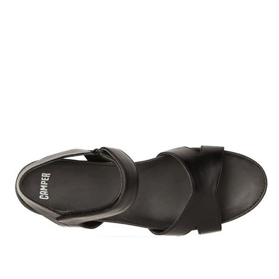 CAMPER Micro Sandales Femme Noir Cdiscount