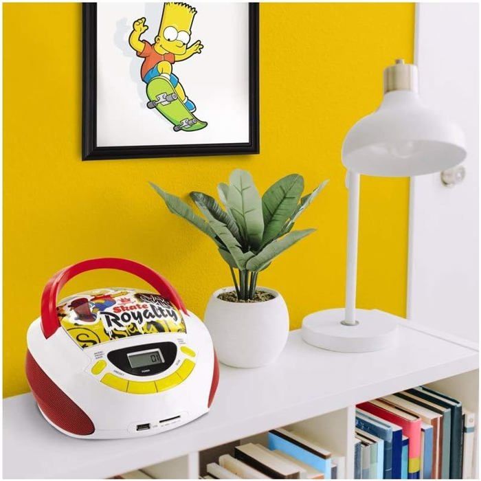 Simps Mp3 Radio Cd Mp3 Usb Simpsons Enfant - Cdiscount Jeux - Jouets