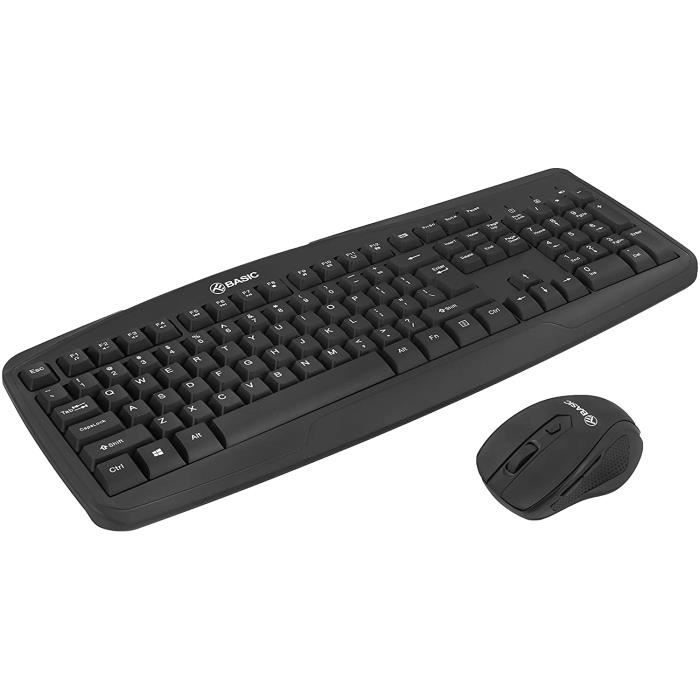Gaming clavier 2.4G sans fil et souris à l'ordinateur Gamer Multimédia  co1126 - Cdiscount Informatique