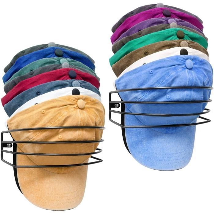 2 pcs porte-chapeaux pour casquettes de baseball porte-chapeau