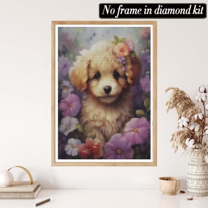 Kit De Peinture Diamant 5D DIY - Rose Bleue - 30x30cm - Déco Maison & Cadeau Créatif - 5
