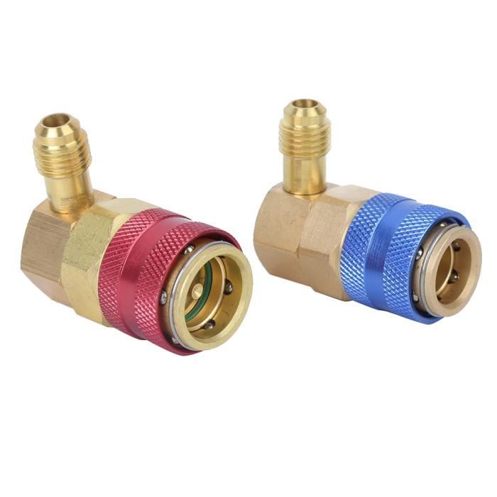 Coupleur Rapide R134A Adaptateur De Climatisation - DIOCHE - Connecteur ...