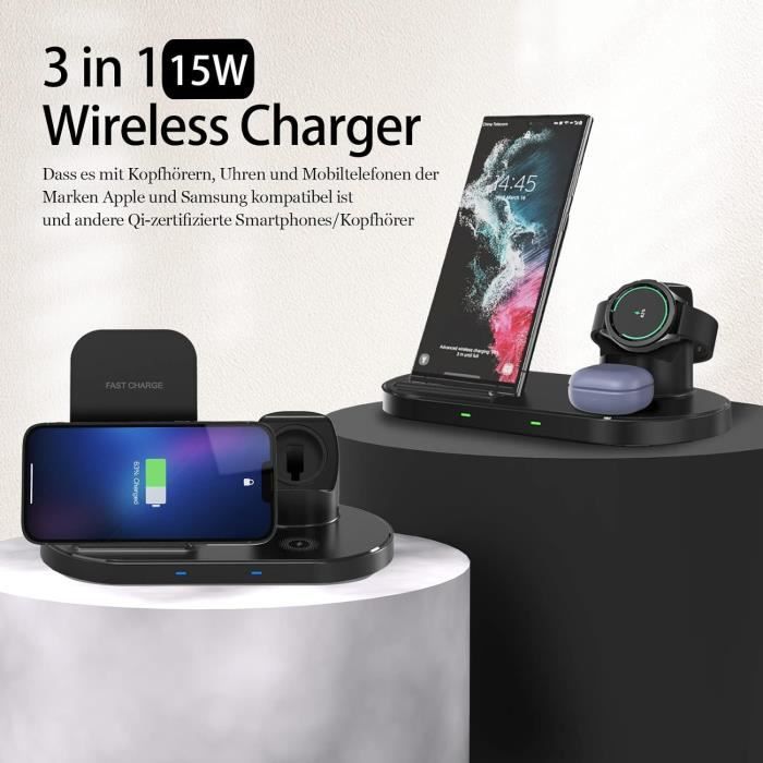 Chargeur Rapide 25W USB-C + Câble USB-C vers USB-C pour Samsung Galaxy Note  20 Ultra Note 10+ Note 20 - Noir - E.F.Connection