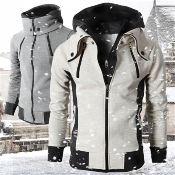 BESTORI Homme Veste sans Manches Gilet à Capuche Doudoune Matelassé