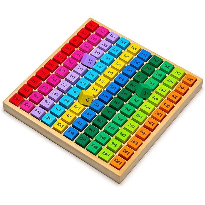 Lot De 5 Dés En Bois Colorés 30 Mm, Chiffres 1 à 6, Pour Mathématiques Et Jeux éducatifs