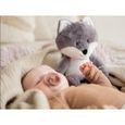Peluche Bébé Avec Fréquence Cardiaque - Robin Le Renard - Gris - FLOW-2