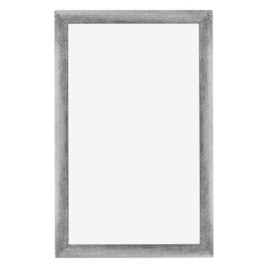 Cadre Photo Mural 30x50 Cm - Bois Blanc Cassé | Verre Plexi | Crochets Inclus | Pour Poster, Diplôme, Art