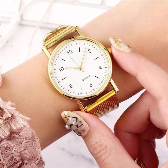 Wish montre 2025 femme pas cher