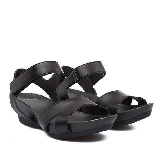 CAMPER Micro Sandales Femme Noir Cdiscount