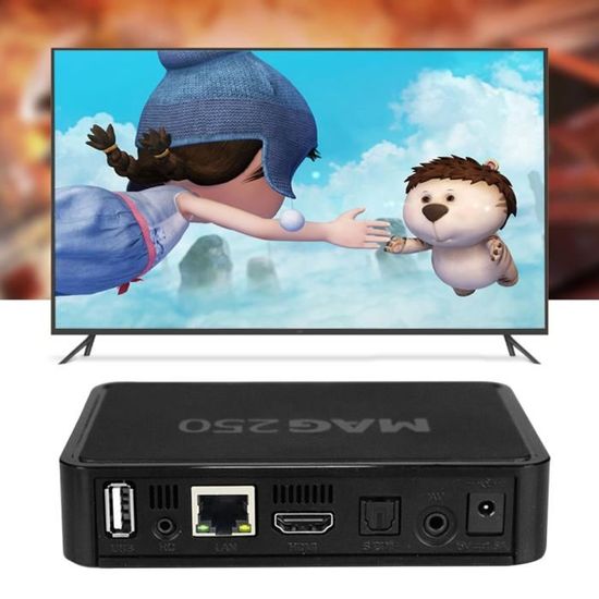 Décodeur numérique MAG 250 IPTV - TV Son Photo