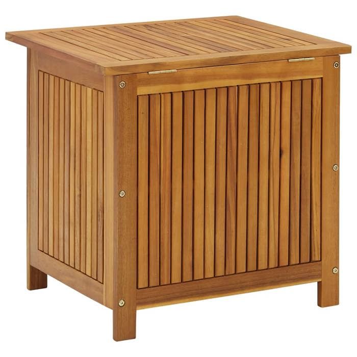vidaXL Coffre de rangement en bois massif Armoires de salon