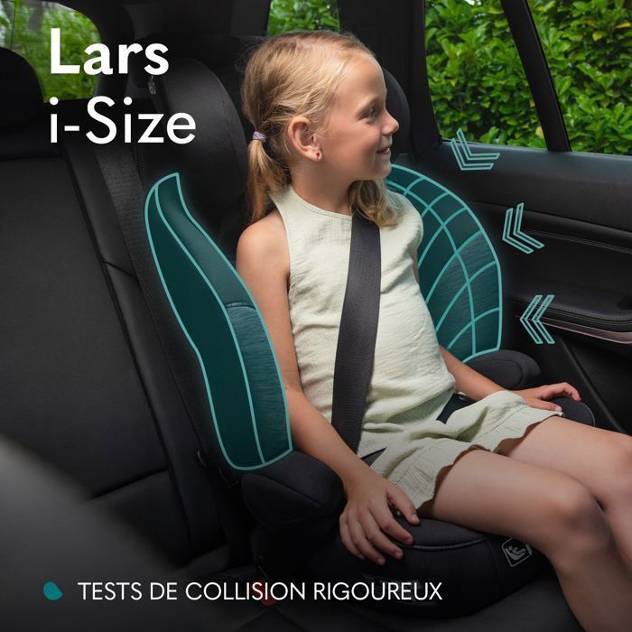 Siège Auto Lionelelo Lars I-Size Groupes 2/3 - 100-150cm ImpactGuard | Protection Latérale Et Appui-Tête Réglable