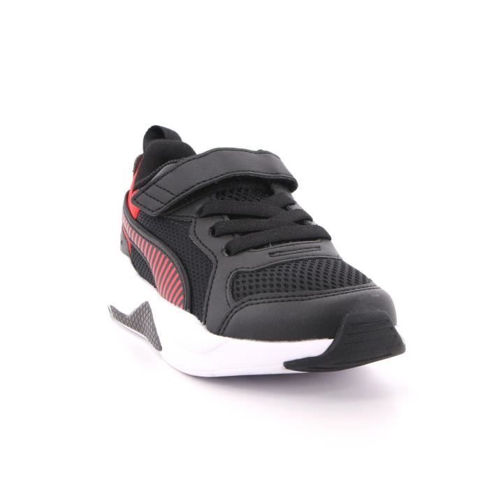 Baskets Puma Ferrari Race X Ray scratch noir et rouge. 306699 01
