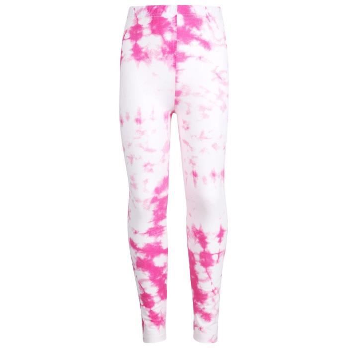 Ensemble de vêtements de sport pour filles Tie Dye Rose Âge