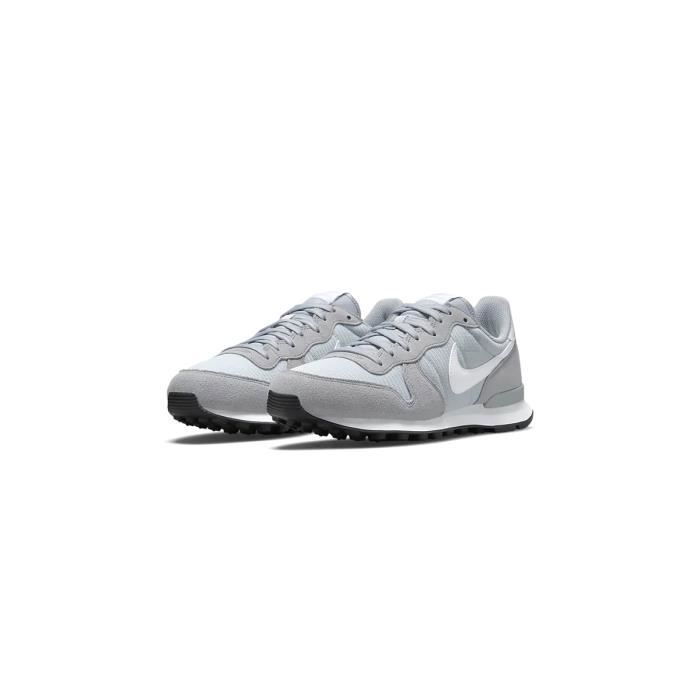 Basket Femme Nike Internationalist Gris Lacets Plat Look Streetwear Exceptionnel Gris Cdiscount Chaussures